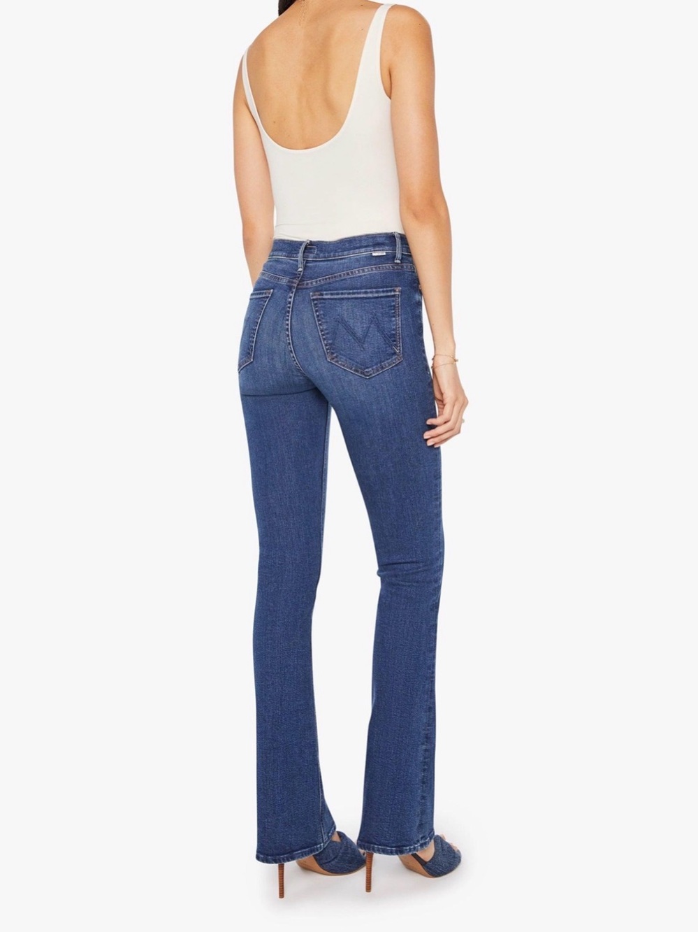 Mother - High Waisted Runway Jeans - Size 28 - Start Your Engines - 30” inseam - Picture 2 of 12